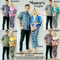 baju couple maura batik kebaya unik modern modis lucu