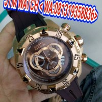 JAM TANGAN COWOK PRIA INVICTA EXCURSIGN RUBBER SWISS ETA 1:1 CLONE