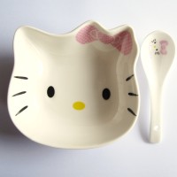 Mangkok Porselen Hello Kitty