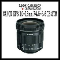 LENSA WIDE KAMERA DSLR CANON EF-S 10-18mm 10-18 F4.5-5.6 IS STM