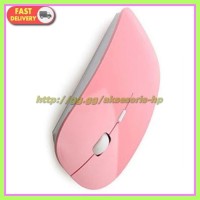 Wireless Mouse Pink Model Mouse Apple Ok Buat Mouse Gaming, Mouse Game