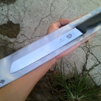 bread knife pisau roti victorinox original 21 cm 5.1633.21