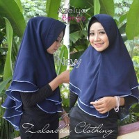 Jual kerudung hijab jilbab instan syari khimar pet dua layer Murah