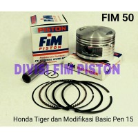 Jual PISTON KIT IZUMI TIGER 65MM PIN15 FIM50 OVERSIZE 150 Murah