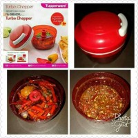 Jual Tupperware Turbo Chopper Alat Cacah Bumbu Dapur Murah