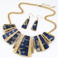 Jual KALUNG KOREA WANITA MURAH GEOMETRIC SET - 5669 Murah