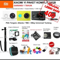 Jual Xiaomi Yi Action Camera Paket Komplit Murah