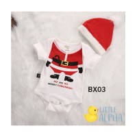 Jual Jumper Xmas Natal Santa Claus + Hat BX03 Murah