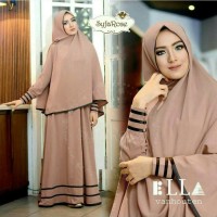 Baju Muslim Wanita Maxi Pashmina Syari Bergo Syfarose Milo