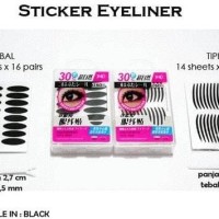 Jual STIKER MATA HITAM TIPIS SCOTT EYELINER/EYELID Murah