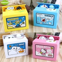 Jual Celengan Minion Doraemon Hello Kitty Baymax pencuri uang koin kado Murah