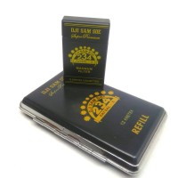 Jual PAKET HEMAAAT!!KOTAK ROKOK DAN KOREK API BARA DJI SAM SU REFILL Murah