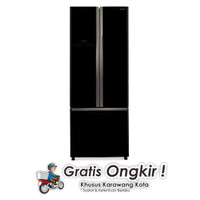 Hitachi Lemari Es R-WB48PGD2-GBK Hitam ( Khusus Karawang )