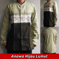 Jual Baju Koko Muslim Pria Dewasa, Bordir Modern Me.06 - Lengan Panjang Murah