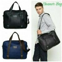 Jual Tas Kerja Laptop Selempang Kulit - Briefcase Bag Premium Pulcher Reon Murah
