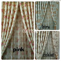 Jual gorden shabby rosalinda blackout import Murah