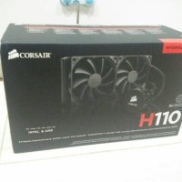 Jual Corsair H110 CPU Water Cooling, Cuma Buka Kotak, Kegedean di Mini ITX Murah