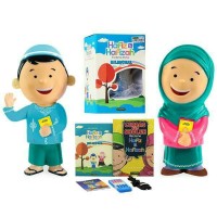 Jual Boneka ngaji Hafizah Bilingual Talking Doll MURAH - Hijau Orange Murah