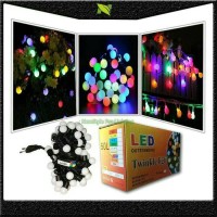 Jual lampu natal led hias bola anggur twinkle tumblr rgb dekorasi Murah