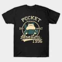Jual KAOS POKEMON GO SNORLAX T1310 Murah