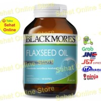 Jual BPOM BLACKMORES FLAXSEED OIL VEGETARIAN - 100 KAPSUL Murah