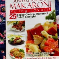 Jual Buku Aneka Resep Makaroni Paling Favorit Murah