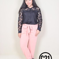 Jual CELANA PANJANG ALADIN RIBBON JOGER PANTS Murah