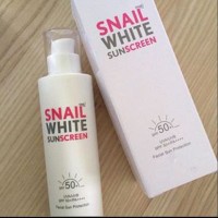 Jual SNAIL WHITE SUNCREEN SPF 50 PA ORIGINAL THAILAND Murah