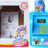 Jual CELENGAN ATM ROBOCAR POLI HELI WITH MONEY Murah