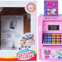 Jual CELENGAN ATM HELLOKITTY WITH MONEY - MAINAN EDUKASI ANAK Murah