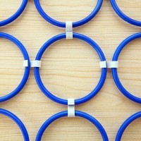 Jual SCARF RACK Hanger Gantung Syal Jilbab Dasi / 12 RING/12 loop Murah