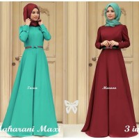 Baju Muslim Wanita Maxi Pashmina Syari Hijab Maxi Maharani