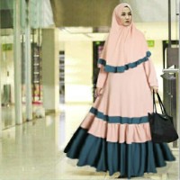 Baju Muslim Wanita Maxi Pashmina Syari Syari Royal Muslimah