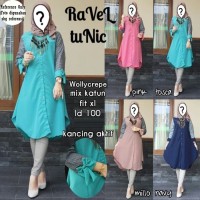 Pakaian Baju Atasan Wanita Blose Fashion RAVEL TUNIC Terbaru Cantik