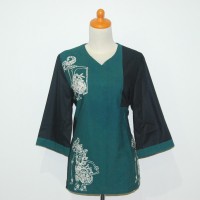 Jual BATIK BLUS MOTIF WAYANG Murah