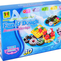 Jual Hemat FUN DOUGH DESSERT FROZEN - MAINAN LILIN Murah