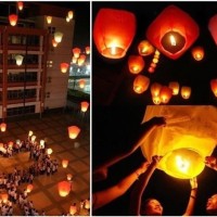 Jual Lampion Terbang Flying Sky Lantern Lentera Fire Balon C Diskon Murah