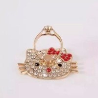 Jual Ring Stand Hello Kitty / Holder Ring / Standing Hello Kitty Diamond Murah