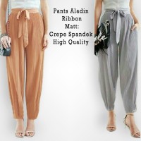 Jual jogger pants aladin ribbon Murah