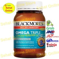 Jual BLACKMORES OMEGA TRIPLE CONCENTRATED FISH OIL 150 KAPSUL Murah