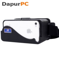 Jual Cardboard Virtual Reality for iPhone 55s5c Head Mount DIY Pl T3009 Murah