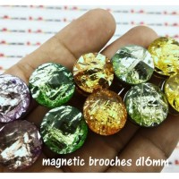 Pin Bros Magnet GJ d16mm Hijab Jibab Kerudung Keren