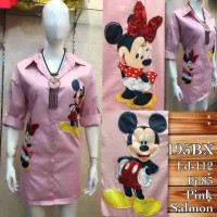 Jual fashion wanita dress kemeja katun Murah