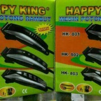 Alat cukur rambut lengkap terbaru/ Hair clipper Happy king HK 801
