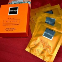 Jual Shiseido gold / Naturgo masker hitam Murah
