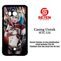 Jual Casing HTC U11 suicide squad harley quinn Custom Hard Case Murah