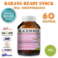 Jual NEW Blackmores Pregnancy and Breastfeeding Gold BPOM Kalbe 60 Kapsul Murah
