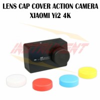Tutup Lensa Kamera XIAOMI Yi2 4K Silicone Action Camera Lens Cap Cover