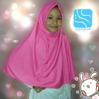 Jual Khimar/syari/hijab/jilbab/bergo/instan/kaos/ Najwa anak (kids) Murah