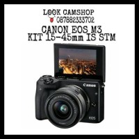 KAMERA MIRRORLESS CANON EOS M3 EOS M 3 KIT 15-45mm IS STM